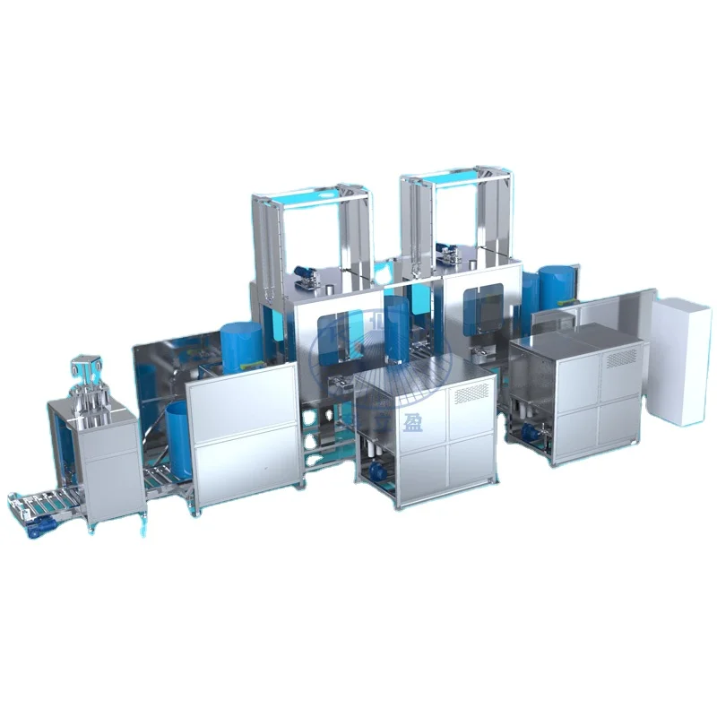 Automatic 55 Gallon Drum Washer 200L Cleaning System