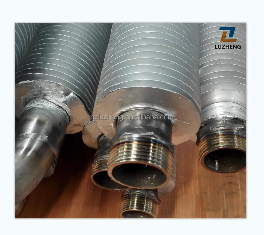 Heat Transfer Carbon or Alloy Steel Extruded 1060 6063 Aluminum Fin Tube