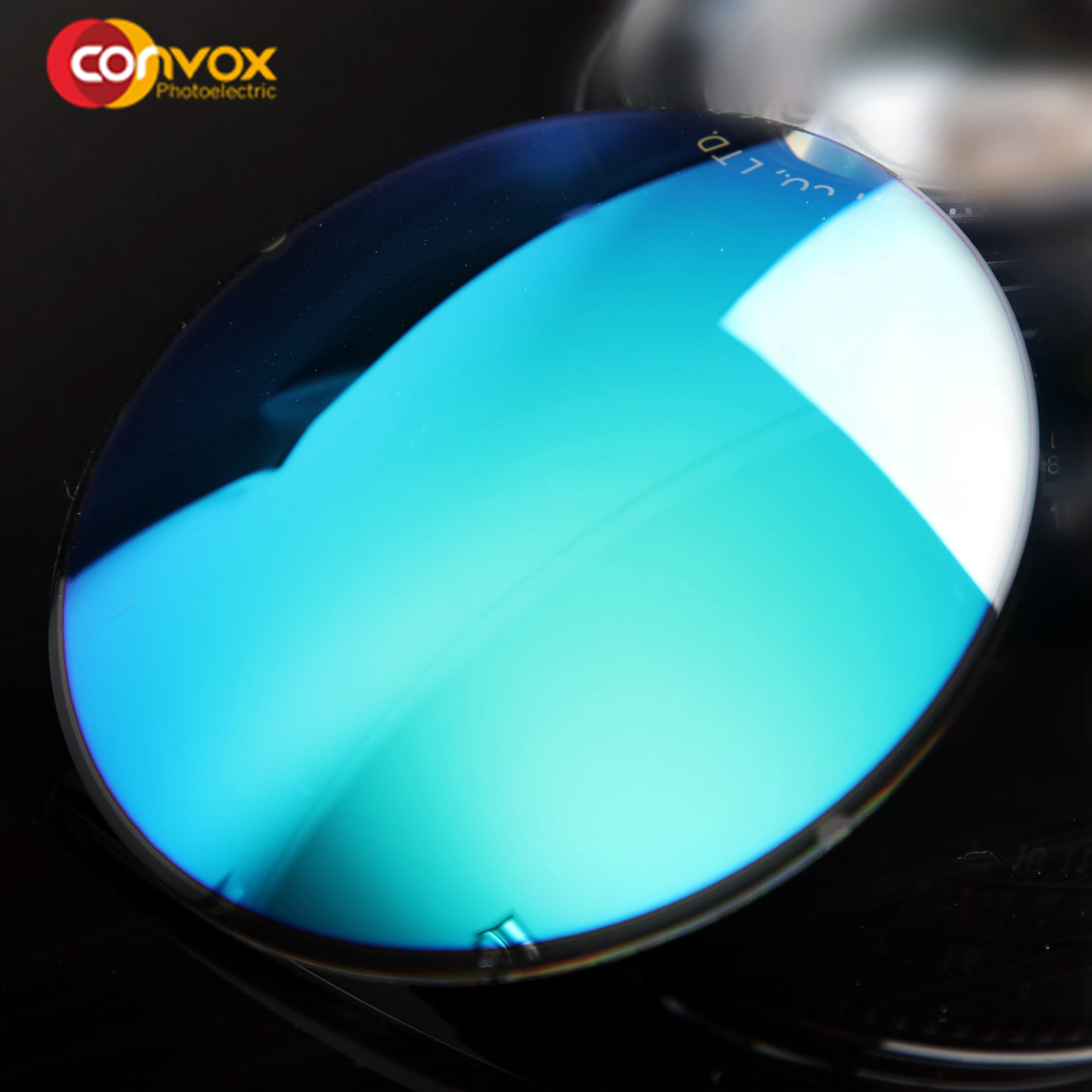 CONVOX High Quality Cheap Price Colorful Mirror Sunglasses Lenses Tinted CR39 Sun Lens for Summer