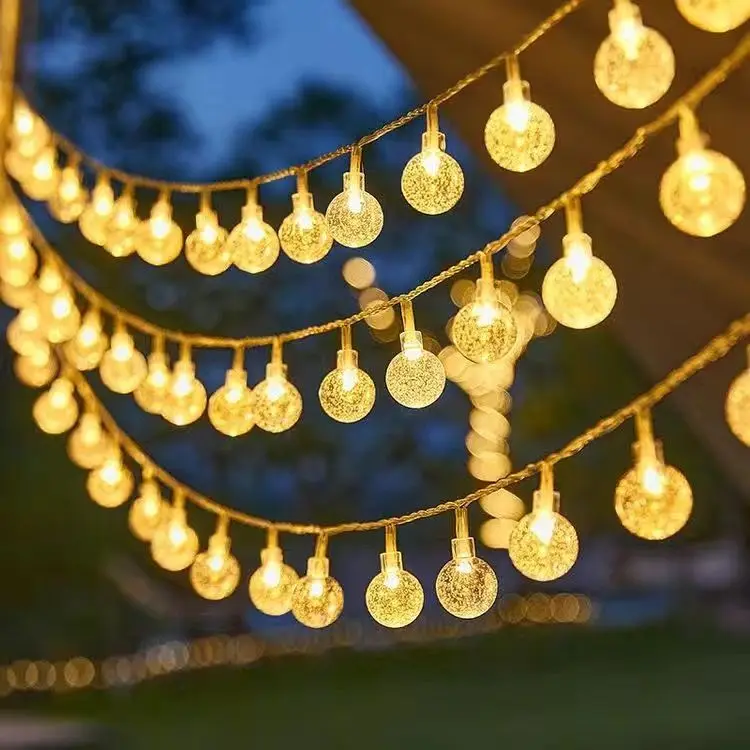 Indoor Outdoor Lighting Romantic 1m - 10m Led String Light Fairy Battery Christmas Lights String