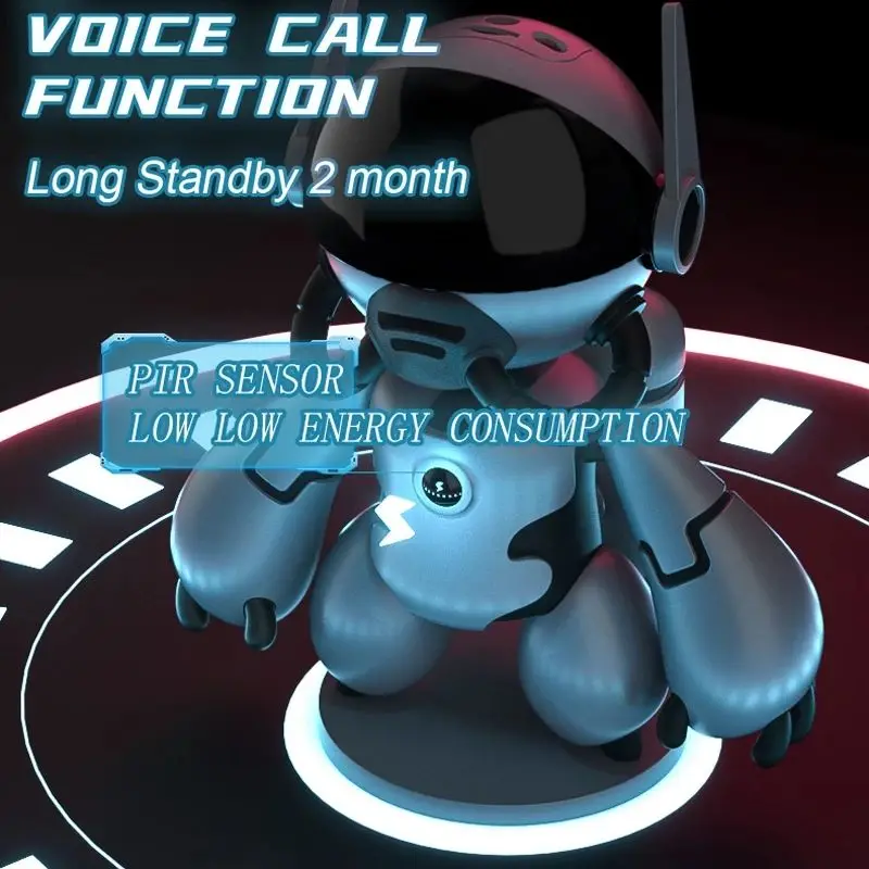 CT102 Robot ip Camera Wireless Monitor Automatic Human Tracking 1080P HD Voice Smart Video Security Surveillance Camera House