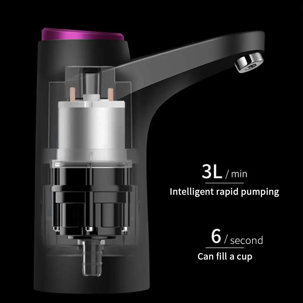 Barreled water automatic electric pumping device Mineral spring pure bucket press small pressure water outlet device