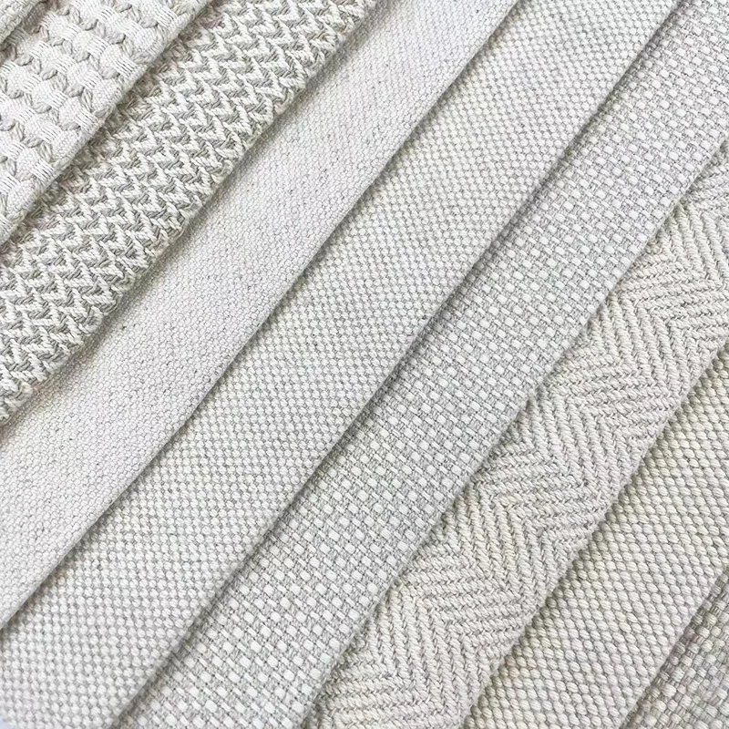 Wholesale high quality natural material 100% linen fabric upholstery for sofa fabrics