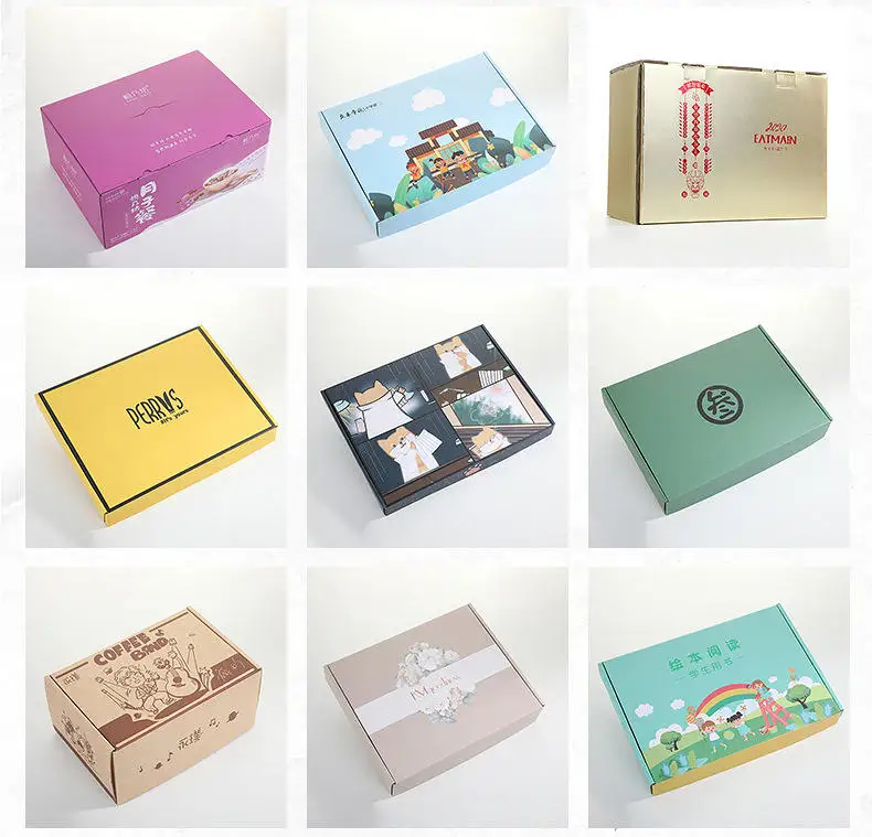 Wholesale rose gold skincare packaging box with logo shipping foil stamp logo shipping mailer boxes