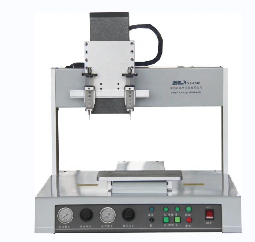 Desktop high precision automatic ab glue dispenser, glue dispensing machine