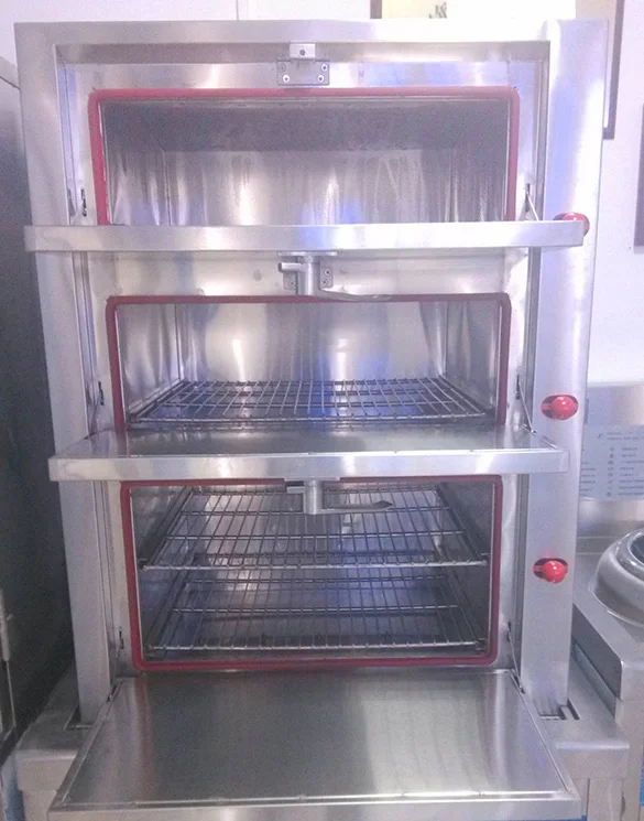 Commercial 380V Seafood Steamed Cabinet Industrial Electric Food Steamers Stainless Steel Induction Soup Rice Steamer Cabinet