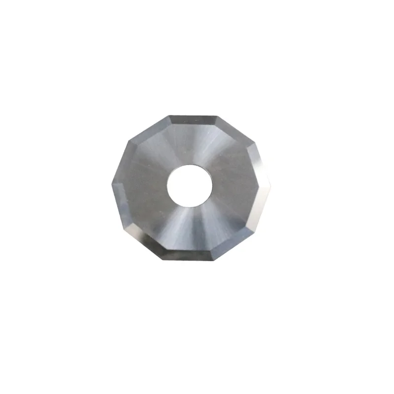 YIZHOU decagon Cross-edge Tungsten Steel вращающийся резак с Круглым лезвием для натуральной кожи ПВХ