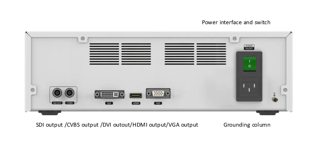 Медицинская система 4K Ultra HD эндоскоп камера поставляется с 6-дюймовым дисплеем для лапароскопической хирургии