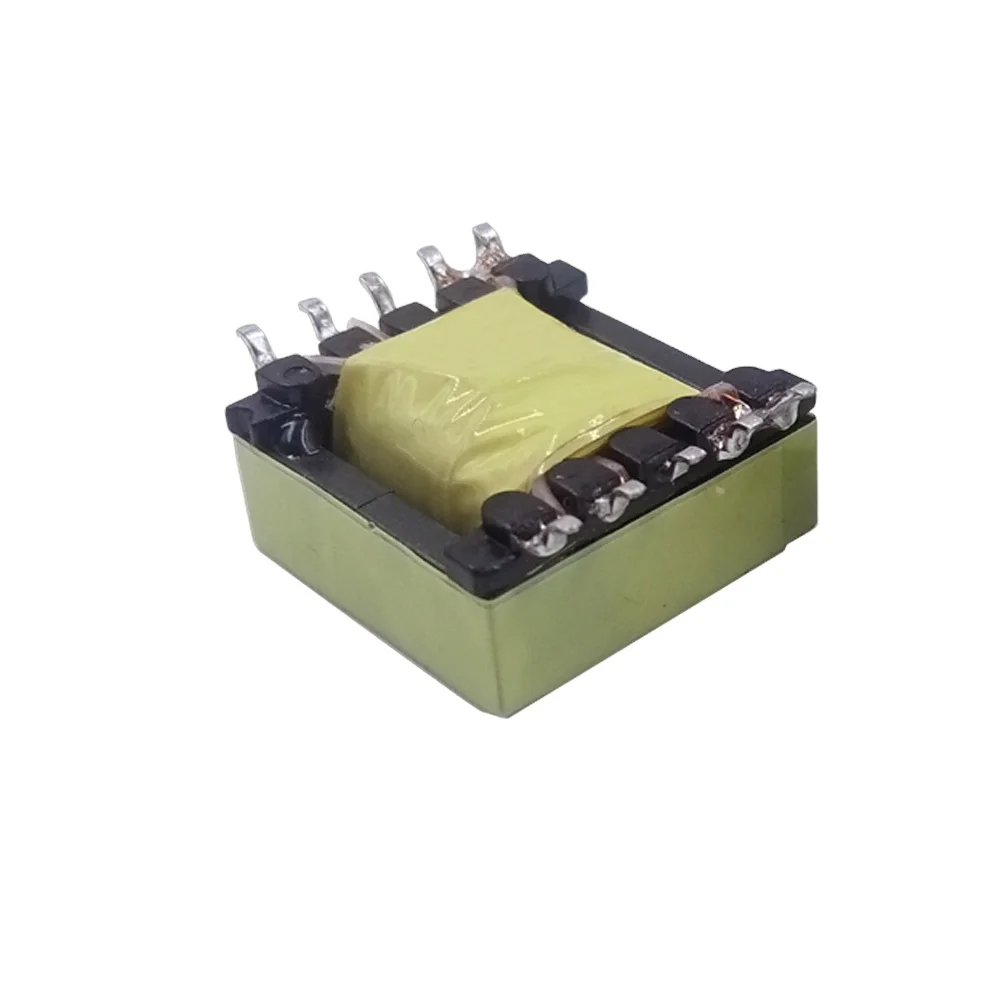 EE22 vertical high frequency transformer side width 5+5 pin distance 4MM LED power transformer