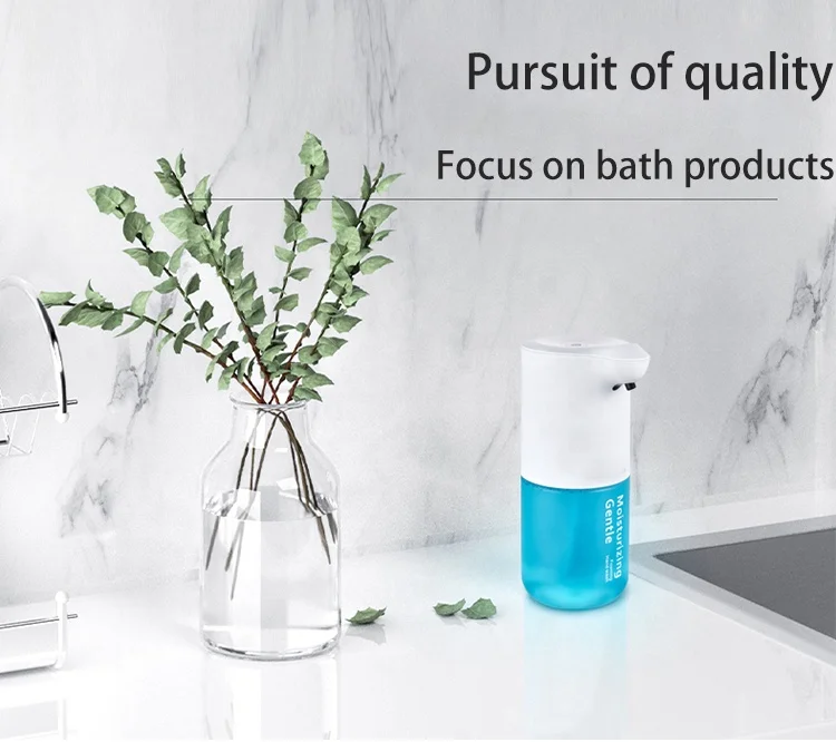 Hotel Auto soap dispenser Stand touchless smart plastic sensor kitchen dish Foam automatic liquid touch Soap Dispenser 500ml