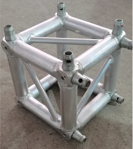 Aluminum Alloy Corner Box Truss For Spigot Truss For Exhibition Event