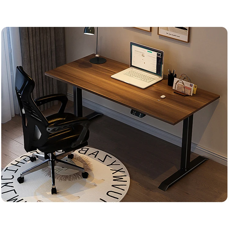 manufacture custom children electric furniture desk sit stand home office height adjustable desk dual motor study table for kid