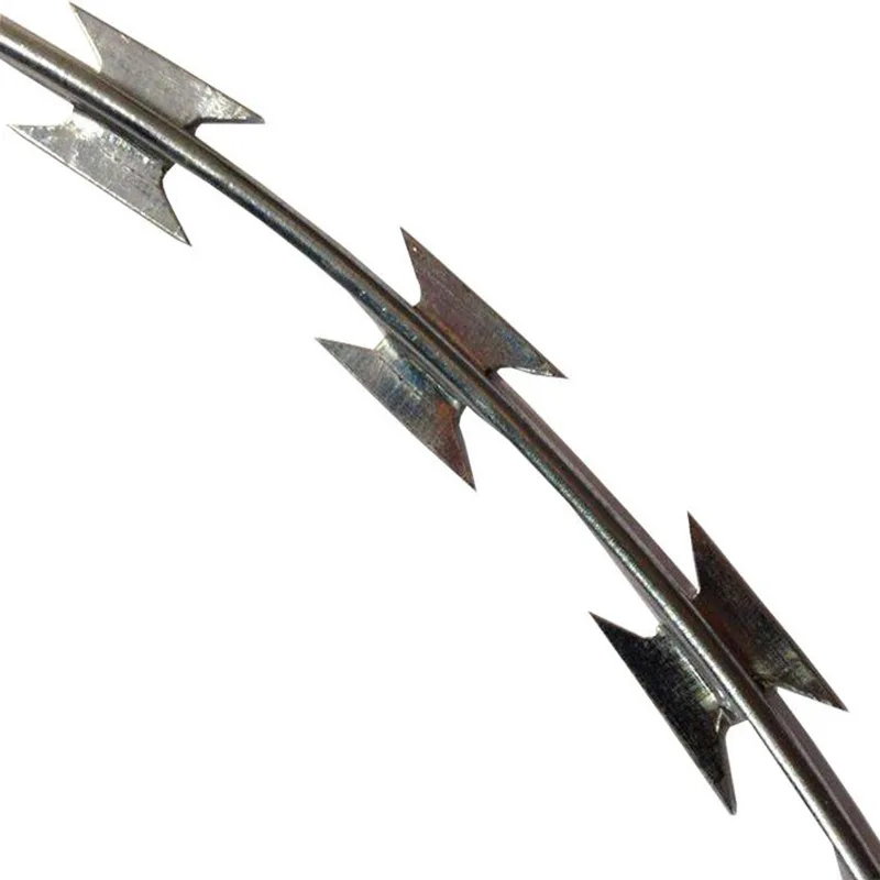 High Security Concertina Razor Wire Anti Climb Razor Barbed Wire