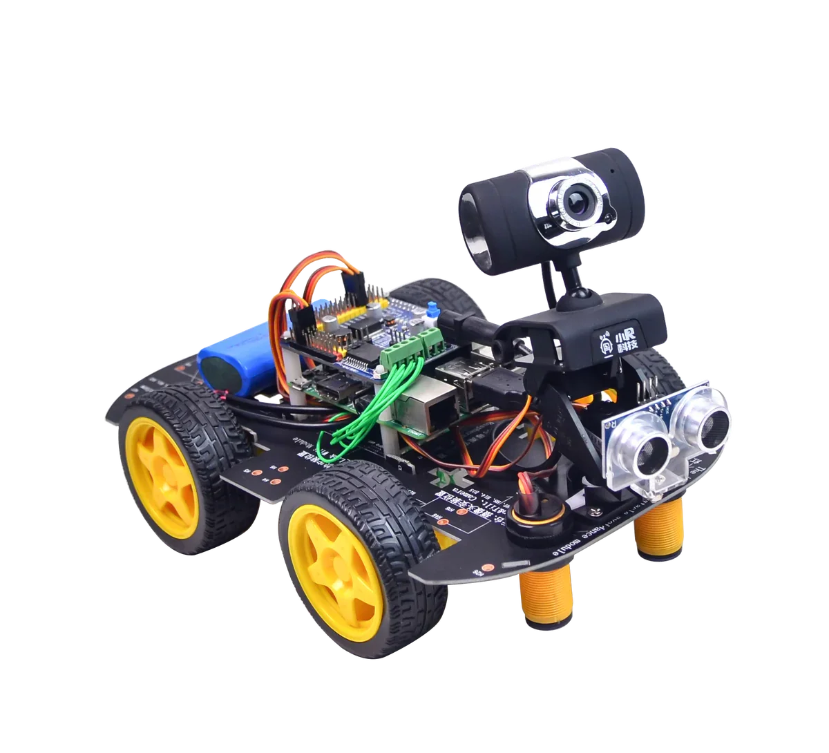 Programming education robot car iot ultrasonic intelligent obstacle avoidance programming car kit