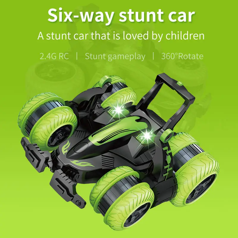 Hot Sale Remote Control Drift Stunt Car Toy Transformation Radio Control Vehicle Toys 360 Rotation RC Stunt Truck