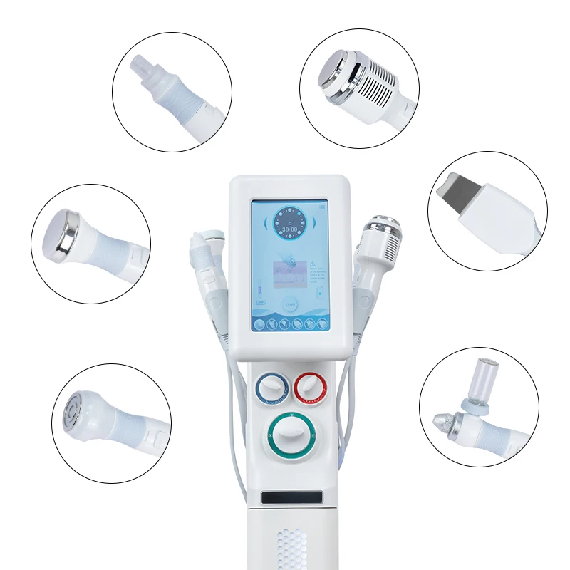 New Style 6 in 1 Microdermabrasion Oxygen Facial Skin Care Deep Cleansing Hydra Dermabrasion Machine