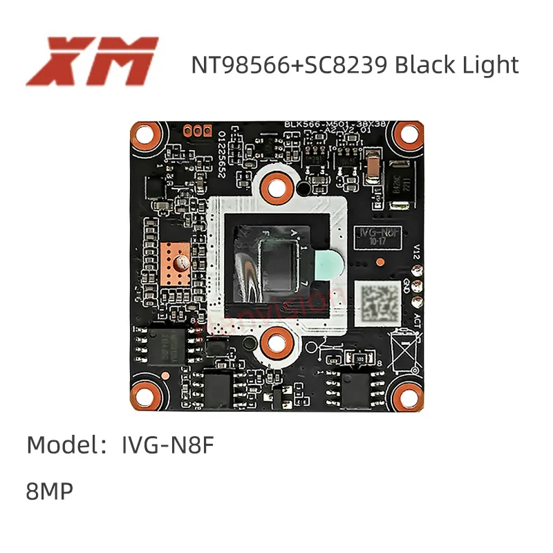 Xm 8 0 мегапикселей Ivg-N8F Ipc модуль 4K Sc8239 Nt98566 система видеонаблюдения Ip-камера обнаружения автомобиля домашняя камера безопасности