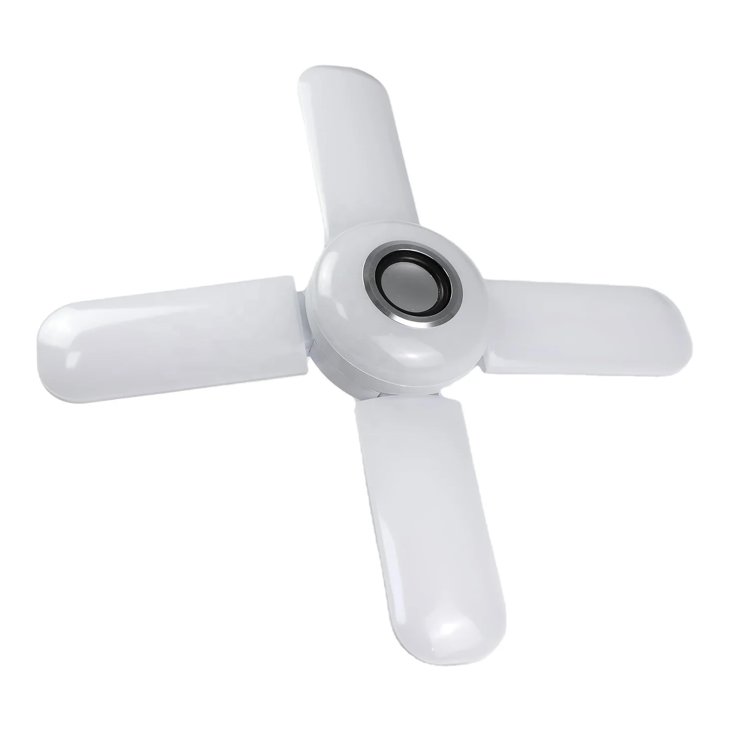 Hot Sell Modern Dinning Home Decoration Fan Bulb Projector Music Ceiling Multifunction Adjustable Fan Light Led Rgb
