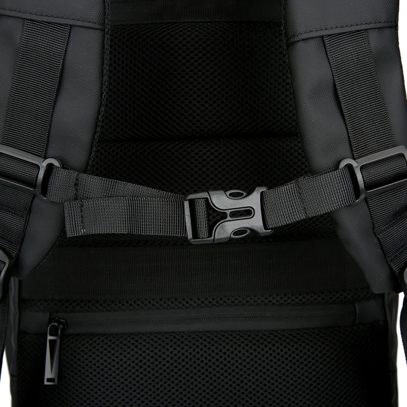 Laptop Back Pack School Backpack Bag For College Student Simple Design Men Casual Male New Nylon Pu Backpack