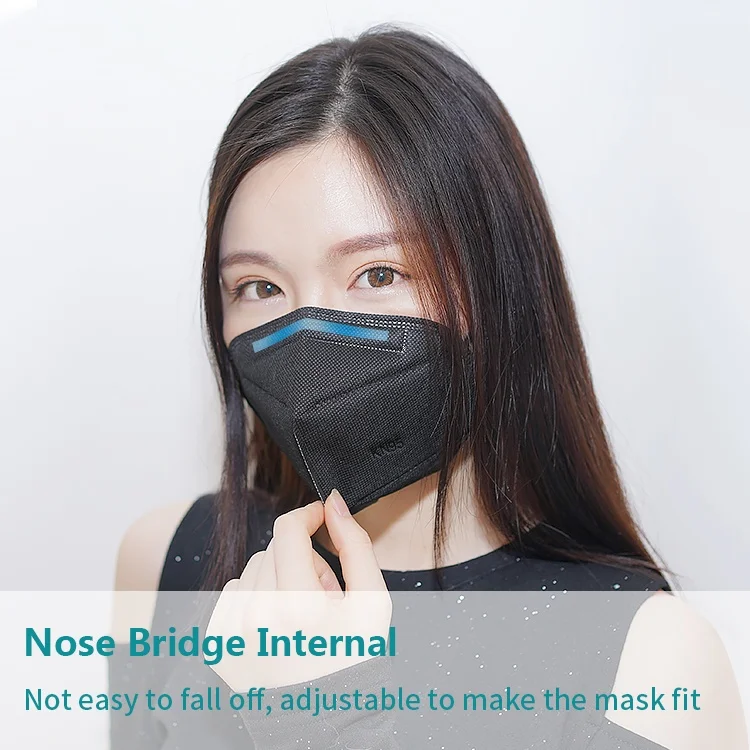 Защитный mascarillas, 50 шт в наборе, черная маска для использования в медицинских целях 5ply уход за кожей лица сорт цветные хирургические принтами НОВЫЙ ушной крючок 4ply Kn95 маска