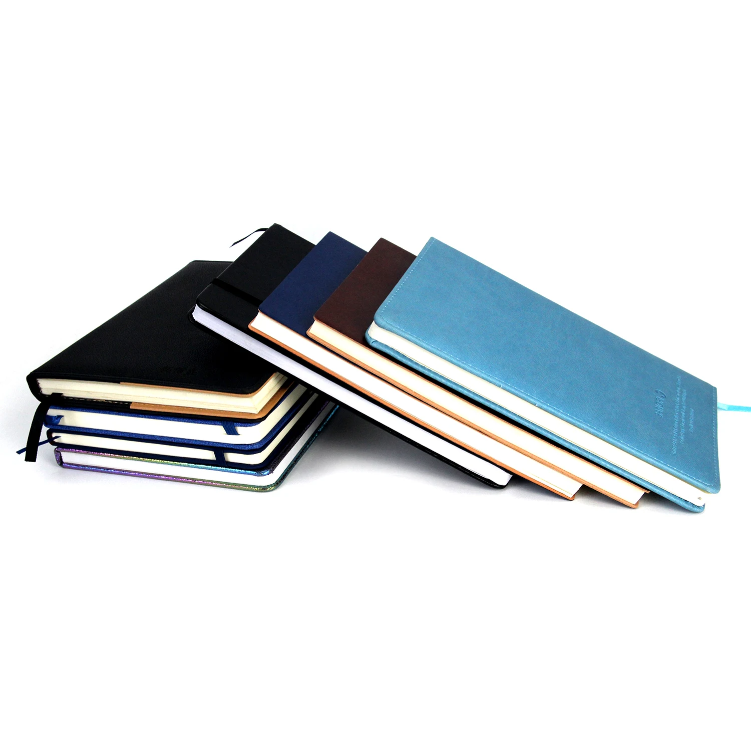 A5/A6/B5 Free Sample Stationery A4 A5 A6 Custom Logo 300 Pages Binding Pastel Color Soft Cover For Students Spiral Notebook