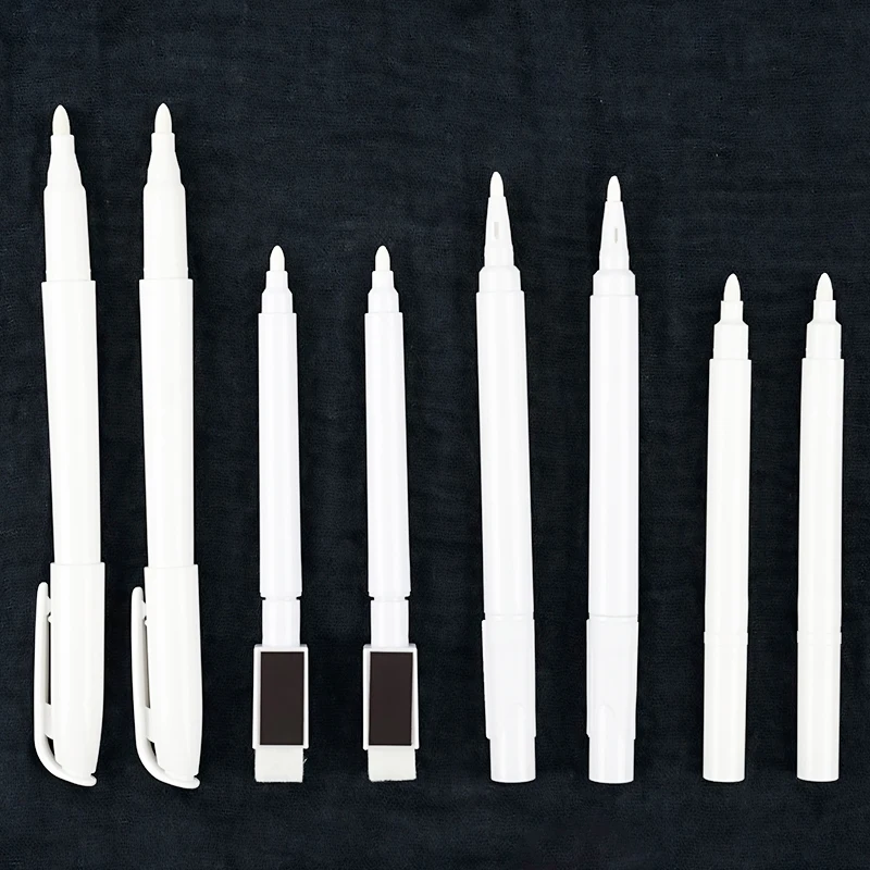 Non Toxic Wet Erase White Liquid Chalk Marker Art Marker Pen Set For Chalkboard Windows Glass