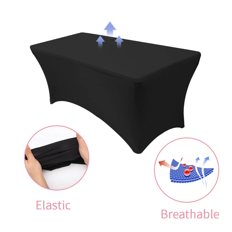 Spicylahes high quality colorful Machine washable spandex material Massage Tables Fitted Lash Bed Cover