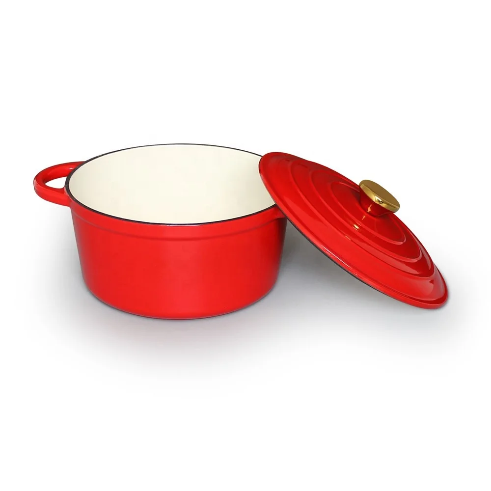 Enamelled Cast Iron Pot Anti Adhesive Cooking Pot Set Enamel Set Enamelled Cast Iron Pot Sets