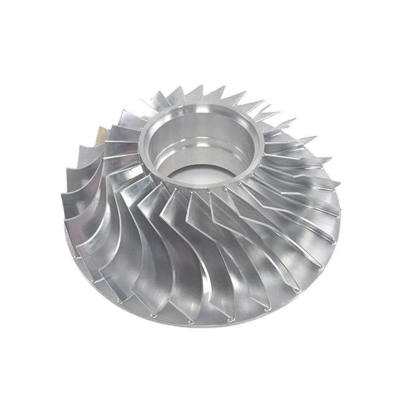 GH4080A/NiMonic80A Vacuum investment casting axial Turbine Wheel for automotive turbocharger /Industrial gas turbine parts