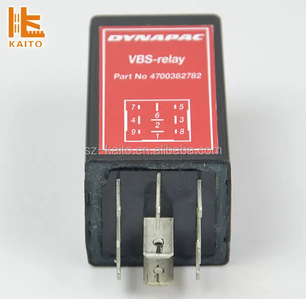 Imported Dynapac Electrical Parts Relay 4700382782