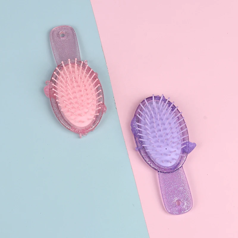 OEM Baby Kids Hair Brus Gift Cute Animal Print Baby Brush Set Baby HairBrush Air Cushion Hair Comb