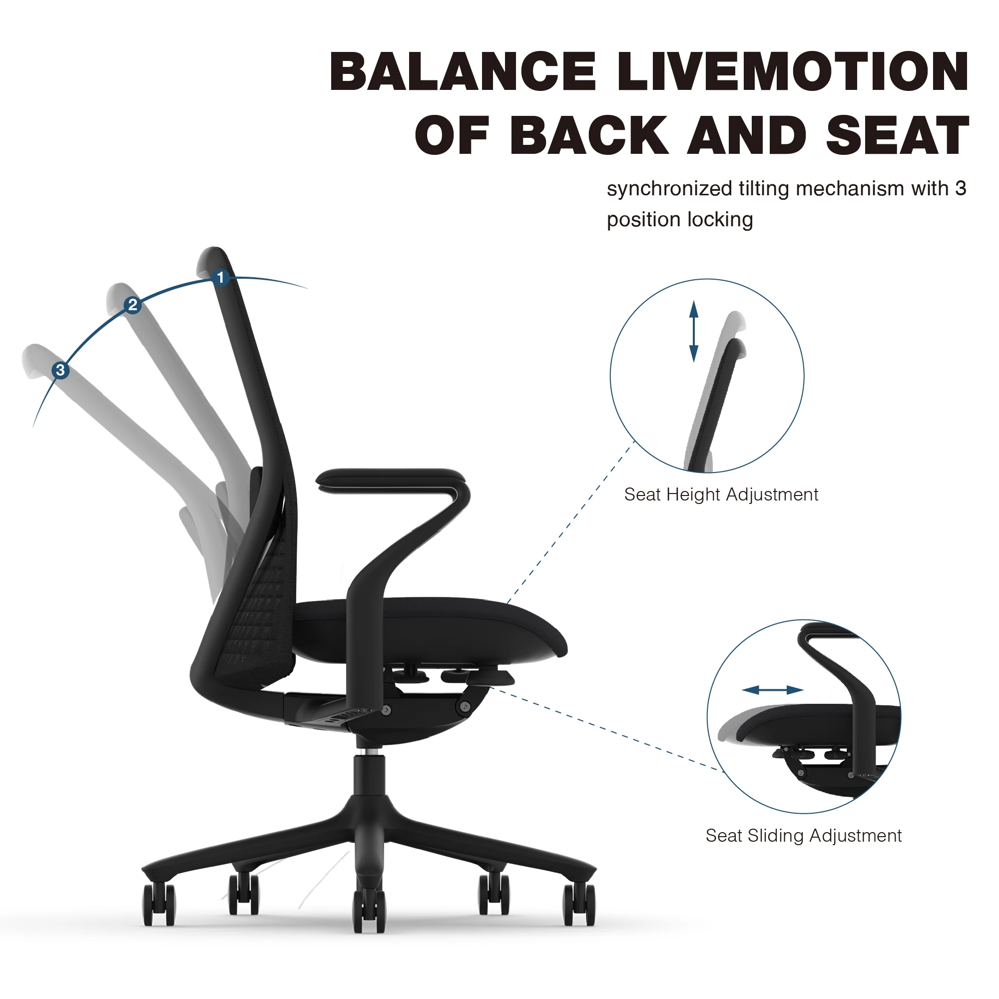 Pink Executive Women Office Revolving Chair With Lumbar Support 3 Posistion Locking 5 Position For The Tension