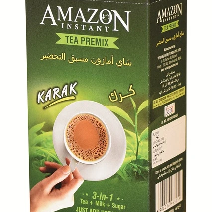 
Пакет для мгновенного чая Amazon с молоком в кардамоне, 10 пакетиков 