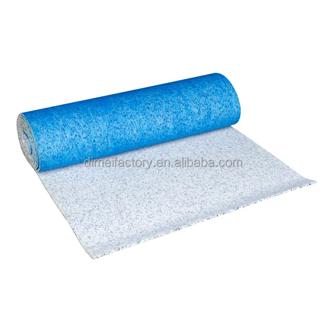 High Quality 10mm Heating PU Foam Rebonded Foam Carpet Underlay