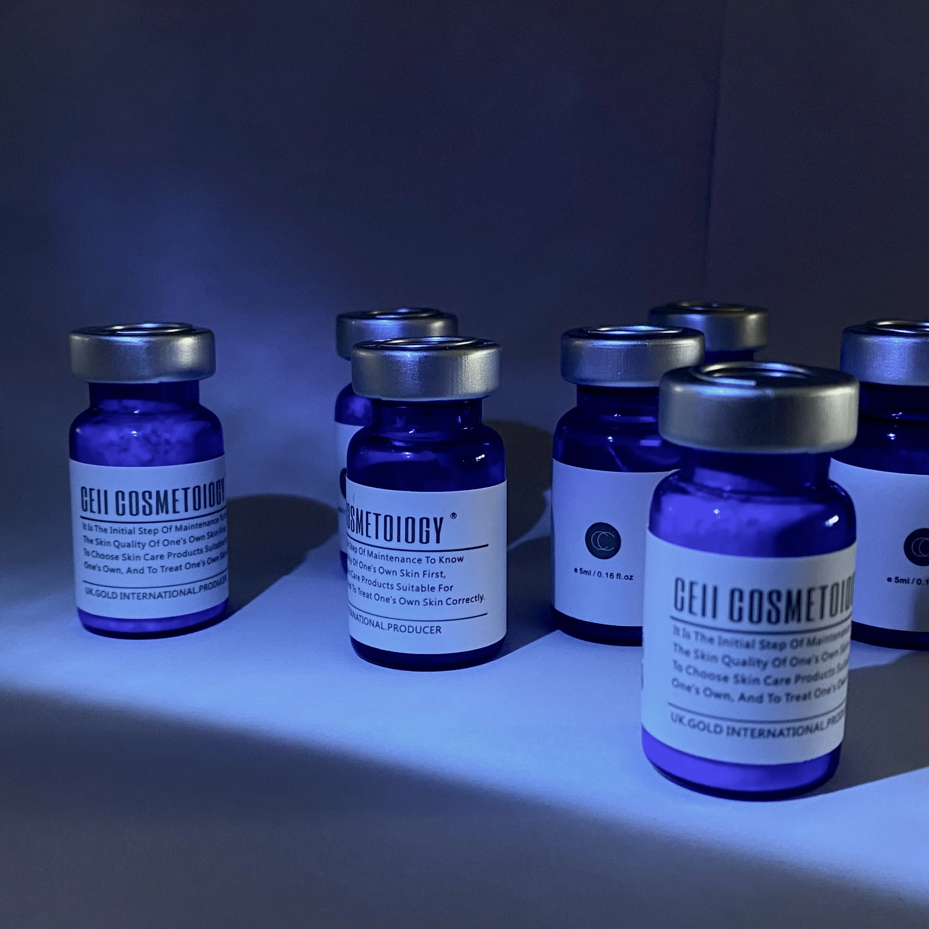 Hot Selling   Skin Repairing Whitening Powder Skin care Set