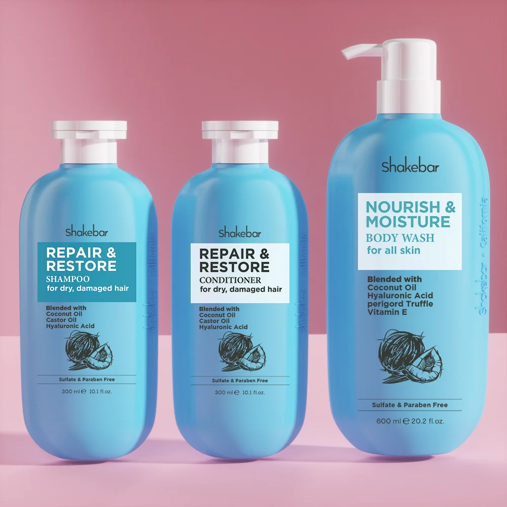 Hair Shampoo Manufacturer Silk Smooth Repair Shampoo and Conditioner Soft Hair Care Shampoo for damage hair