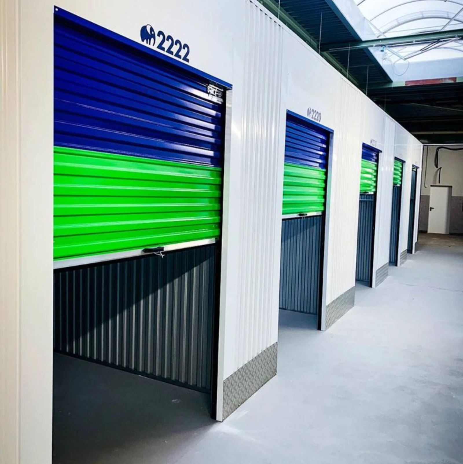 High Quality Self Storage Steel Rolling Shutter Door Light Weight Shop Rolling Door Anti-theft Roll Up Door