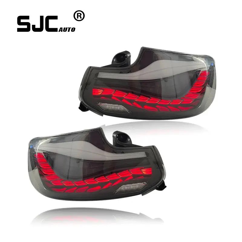 SJC Factory New Style LED Dynamic Tail Lights for BMW 2 Series M2 F22 F23 F87 218 220i 230 OLED Tail Lights