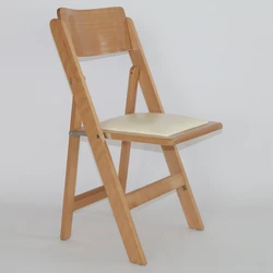 Wholesale Industrial Unique Modern Design Natural Folding Chair Wedding Dinning Chair for Event