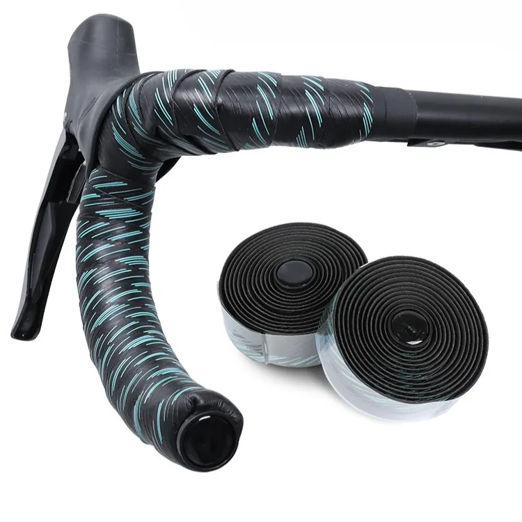 Bike Handlebar Tape Mountain Road Bicycle Shock Absorbent Anti-slip Breathable and Sweat Absorbing Tape Riding Equipment