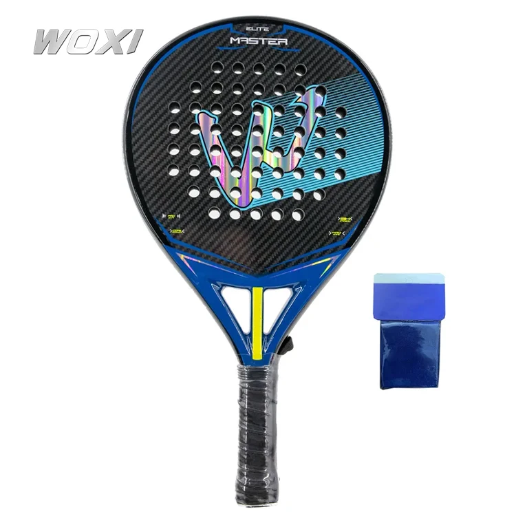 Racket Beach Tennis Top Ranked Quality Factory Wholesale Custom Your Own Brand Carbon Fiber Padel Racket Tennis Paddle Racket