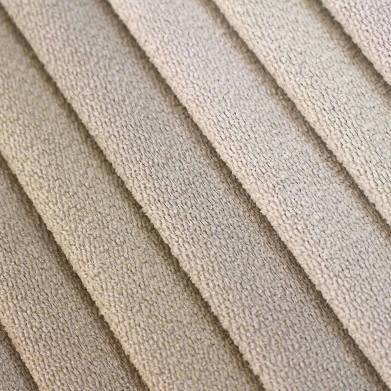 Popular Water-Resistant Polyester Velvet Upholstery Fabric Cationic Sofa Fabric with Dyed Pattern Living Room Furniture Sofa Set