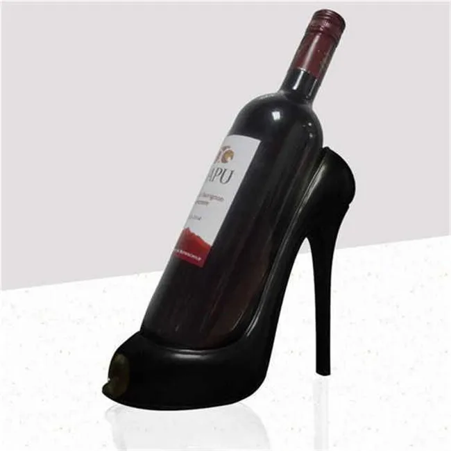 High-heeled Shoes Basket Home Decorations Wine Bottle Holder Stylish Wine Rack 5 Colors