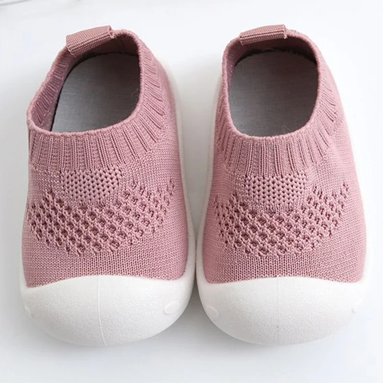 Newborn Organic High Quality Rubber Sole Toddler Anti Slip Cute Baby Socks Shoes