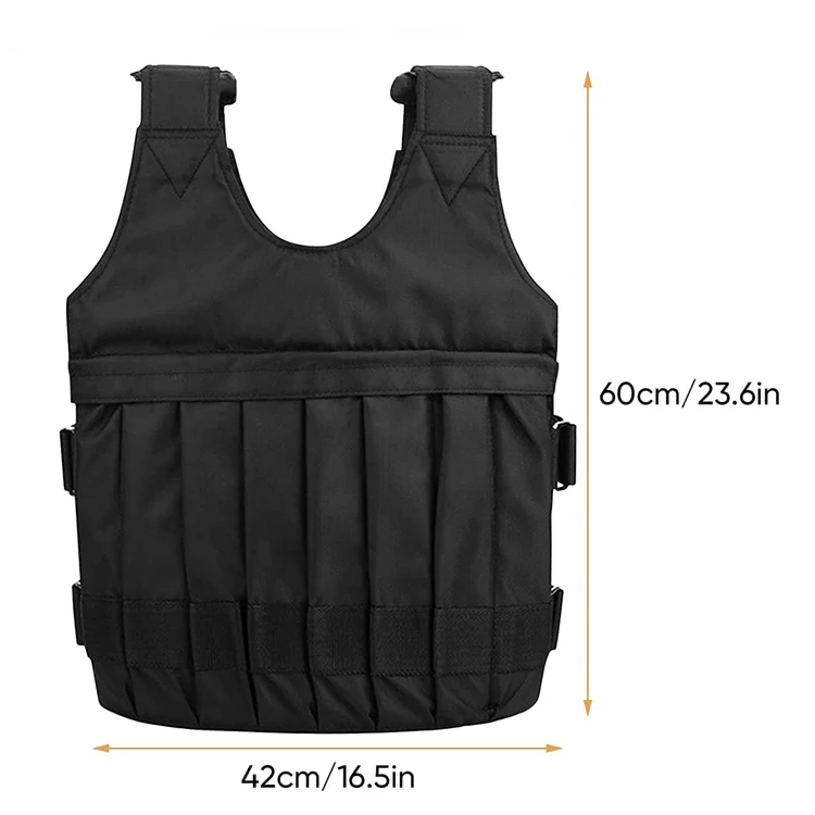 Wholesale 30KG Detachable Adjustable Heavy Weight Vest