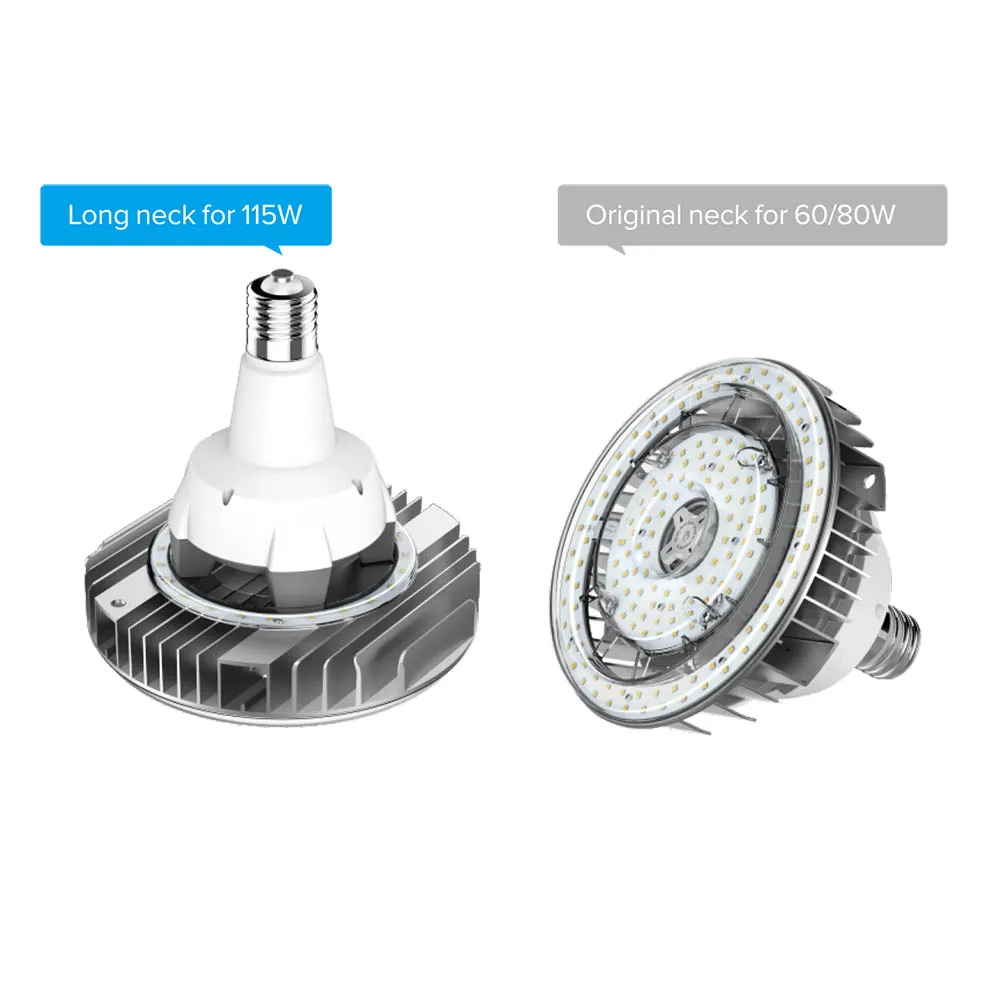 LED high Bay Light Dimmable 80W 115W Equal to 250W 400W HPS MHL 3000- 6000K UFO led industrial light