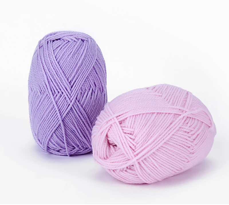 
Yarn Crochet Hand Knitting 5ply Acrylic Yarn Crochet for T-shirt Crochet Yarn 