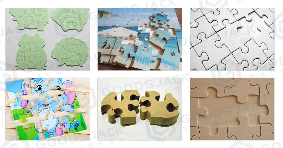 Wooden / paper die cutting jigsaw puzzle hydraulic press machine