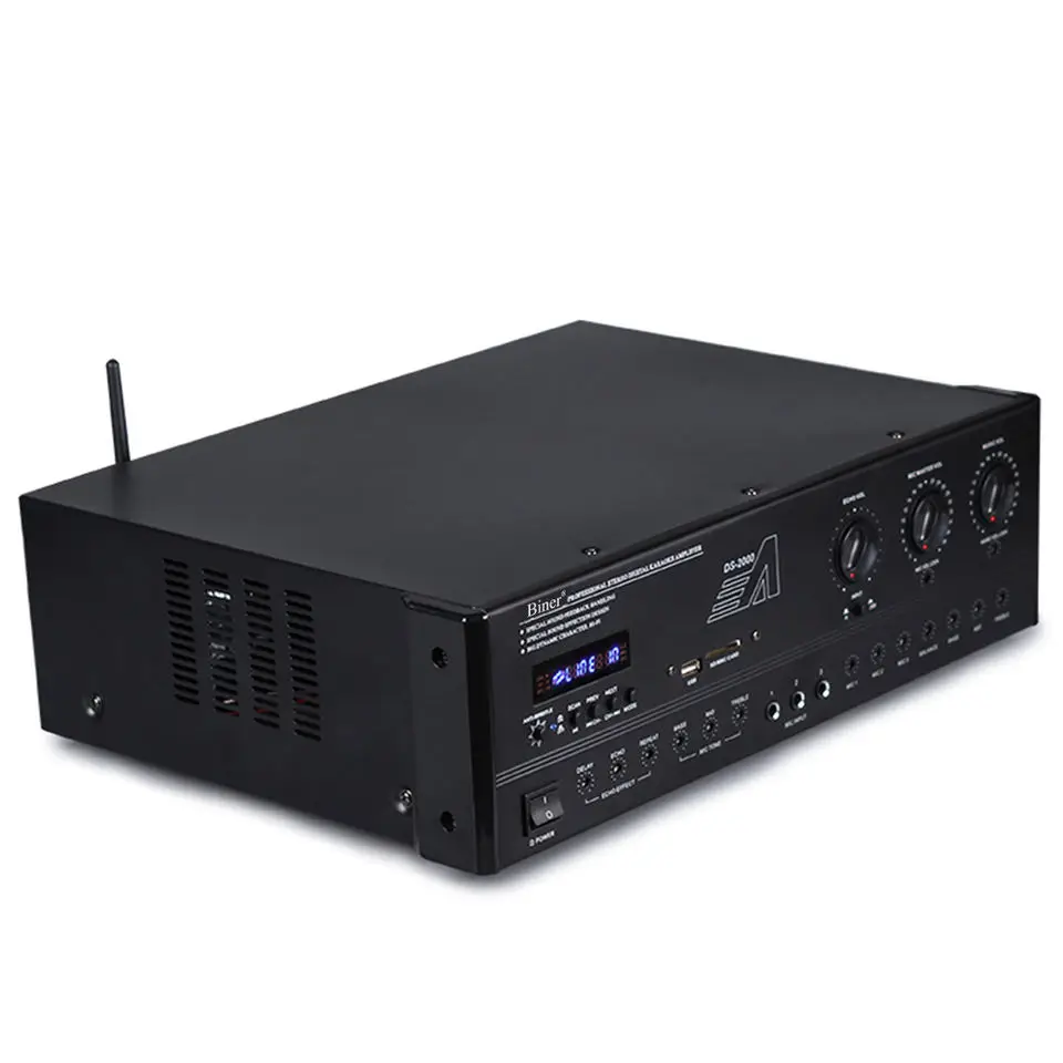 OEM DS2000 200W*2  Audio Power Amplifier Professional Power Amplifier for Conference Home Theater