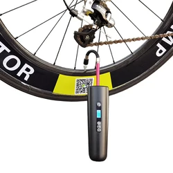 Free custom logo 150PSI Digital rechargeable portable electric mini tire inflator air compressor ball car bicycle air pump